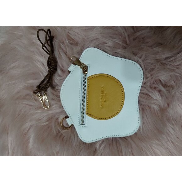 Egg Sandwich Crossbody Zippered Handbag - Picture 12 of 16